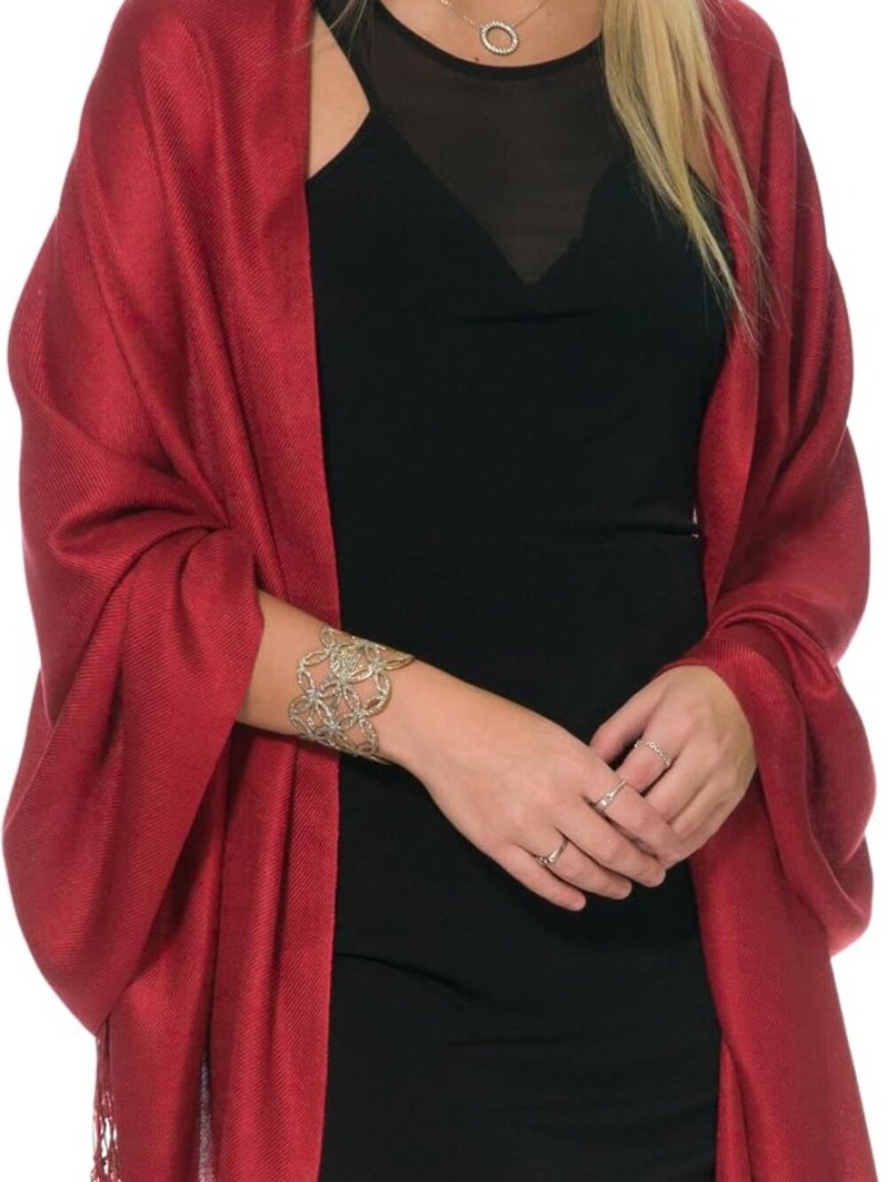 Women’s Pashmina Shawl Soft Large Wrap Wedding Evening Dress Scarf